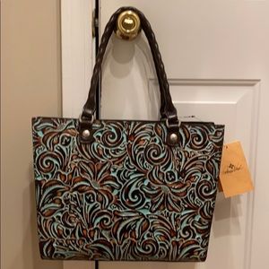 Patricia Nash Leather Zanconia Tote